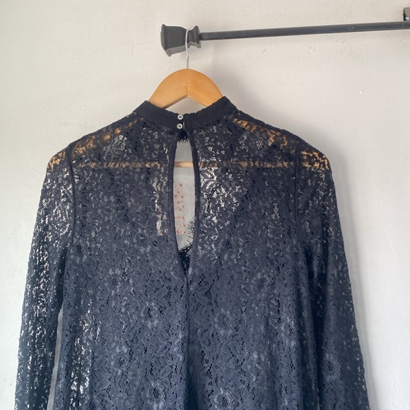 NWT Free People XS Tell Tale Lace Tunic - Picture 10 of 14